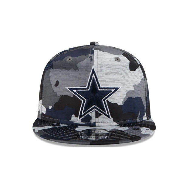 Dallas Cowboys Official New Era 2022 NFL Training Camp 9FIFTY Snapback Adjustable Hat - Camo