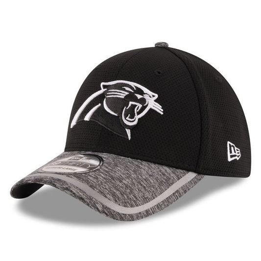 Carolina Panthers New Era NFL 2016 Training 39Thirty Flex-Fit Hat - Black