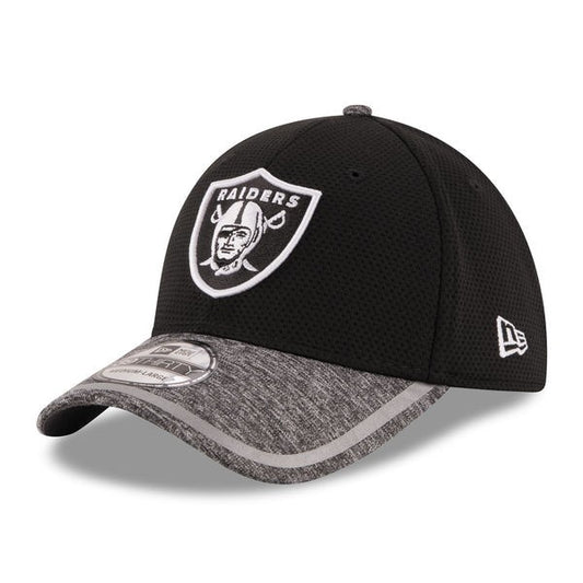 Oakland Raiders New Era NFL 2016 Training 39Thirty Flex-Fit Hat - Black