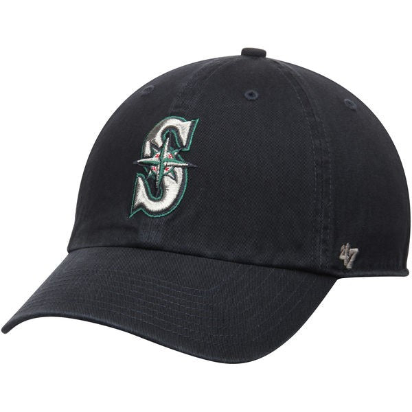 Seattle Mariners CLEAN UP STRAPBACK 47 Brand MLB Hat
